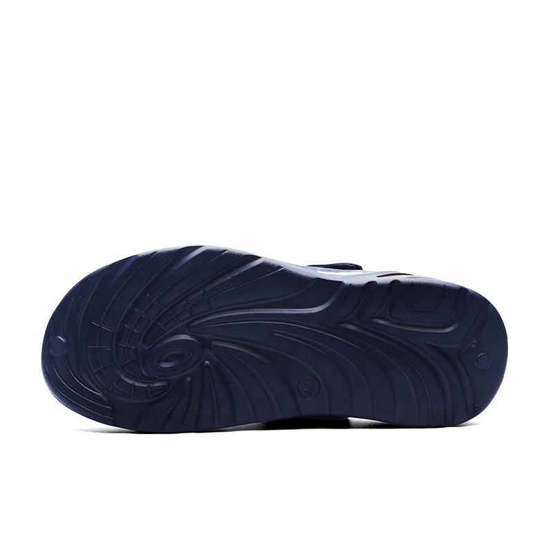 Custom OEM Outdoor Beach Summer Black Wholesale Flats Men Slippers