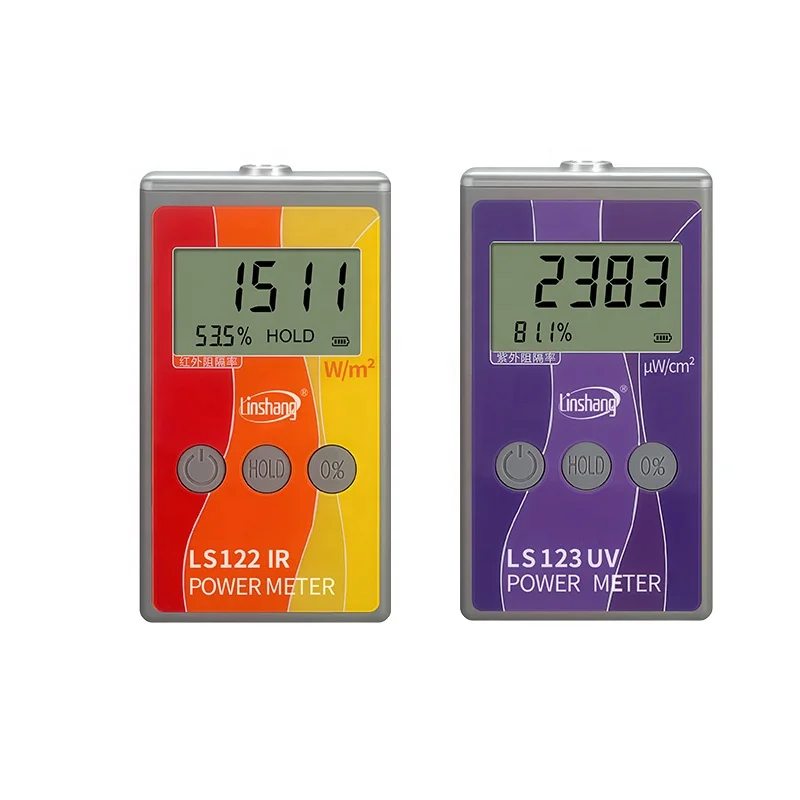Portable LS122 IR LS123 UV Meter Measure Solar Power Meter