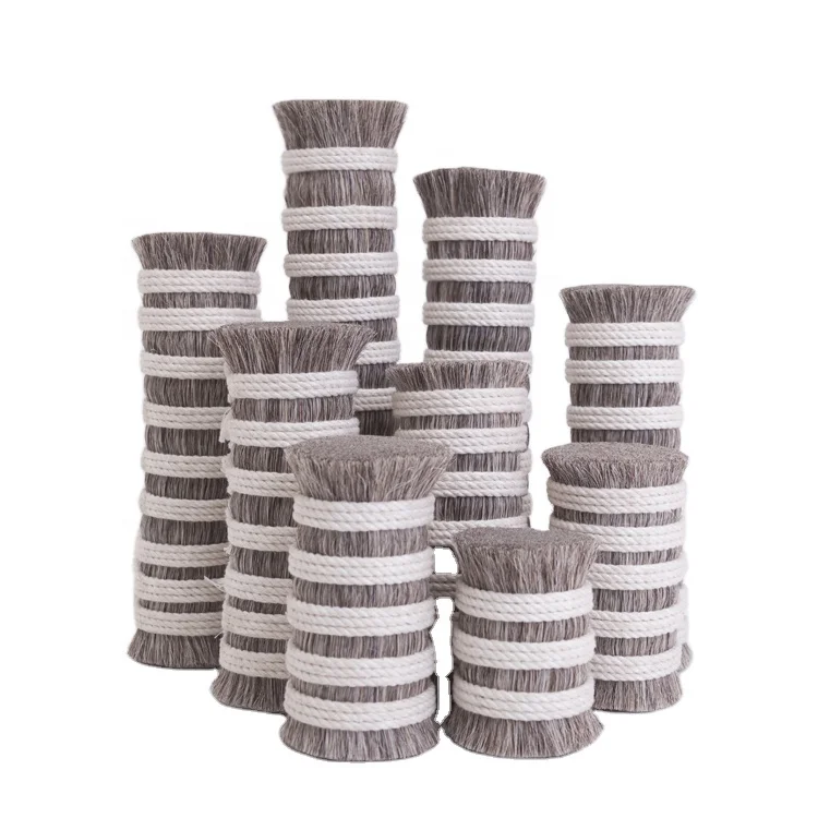 Animal Hair Washed Horsetail High Quality Fine Horse Tail Hair