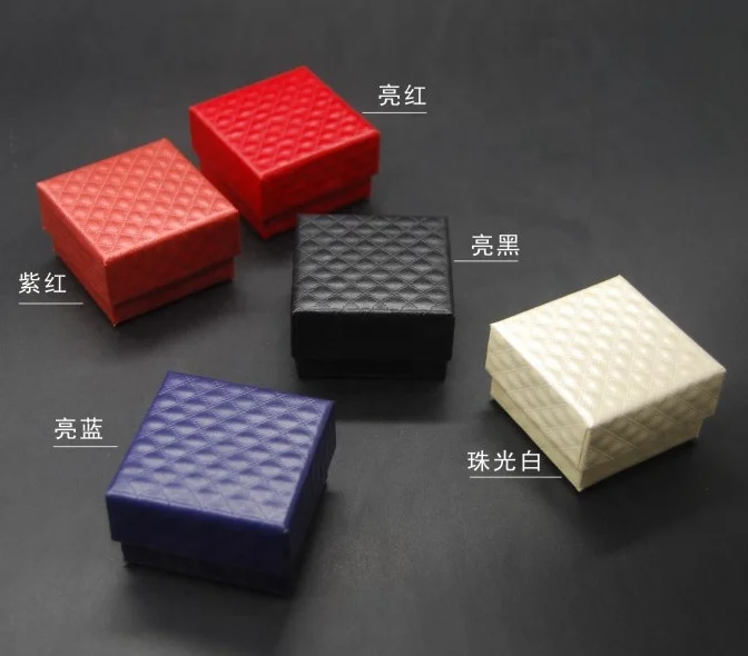Spot wholesale custom jewelry packaging necklace bracelet ring earrings paper packing box