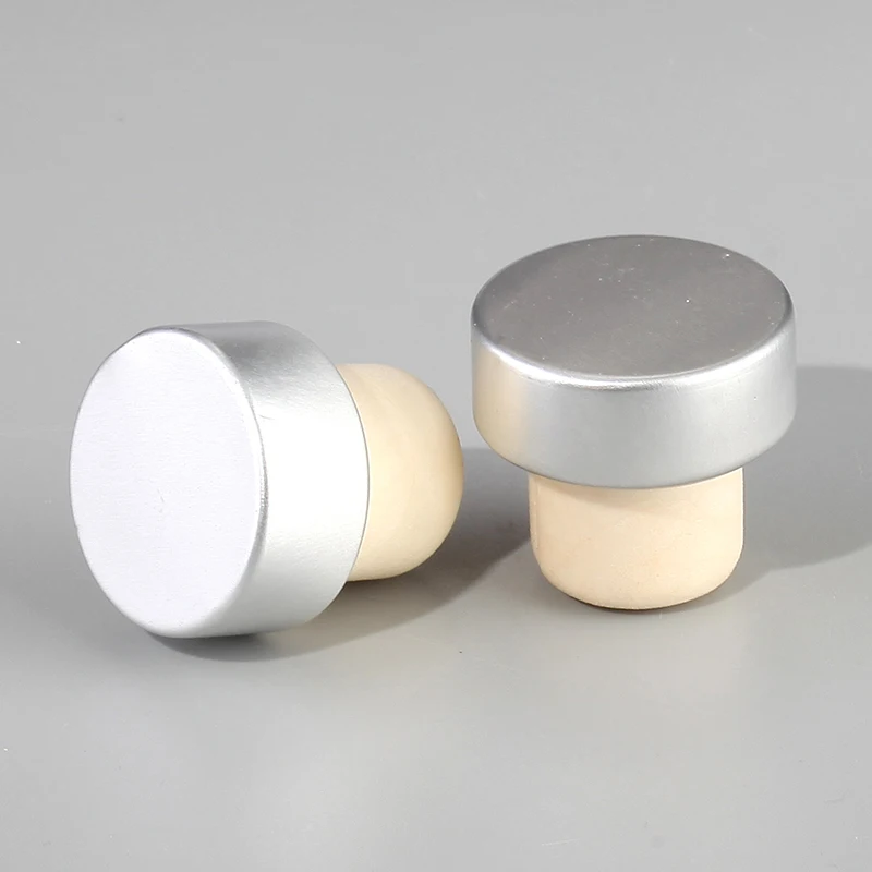 Print logo T-shape 28mm alcohol tequila vodka gin glass bottle Non-refillable cap closures pvc liquor bottle cap