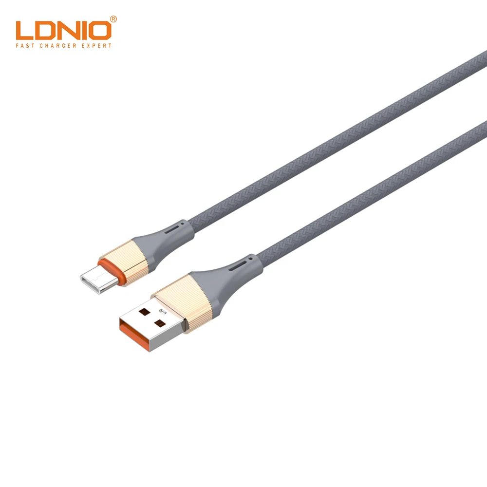 Wholesale Price USB C Cable 2m LDNIO LS632 Type C Cables Fast Charging 30W Mobile Charger Wire Custom USB Cable