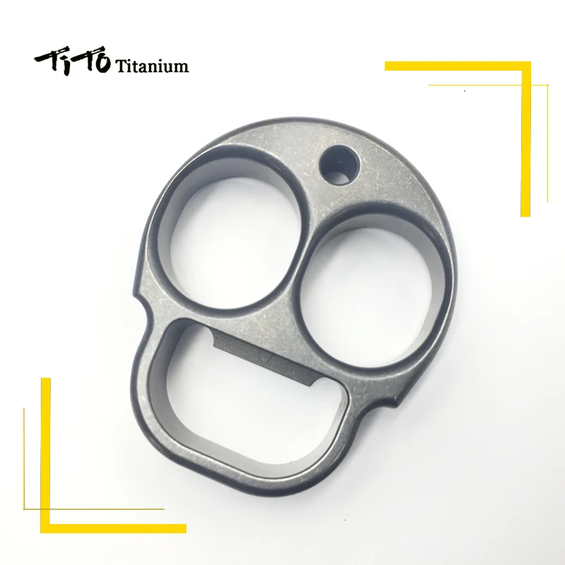  Продукты для самозащиты Тито EDC из титанового сплава многоцелевой ET-образный с перстнем