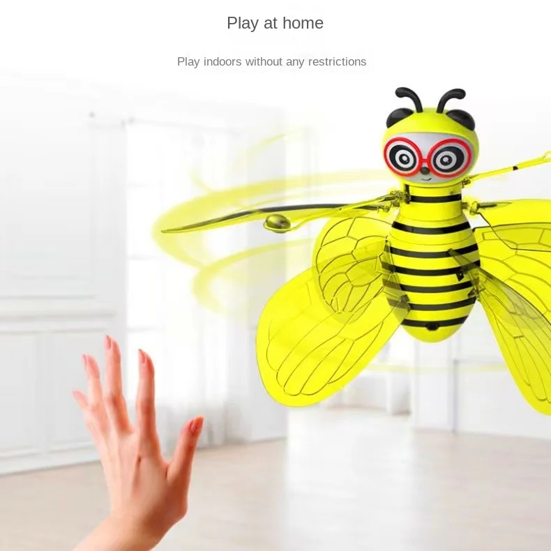 Wholesale Flying Doll, Little Bee Sensing Aircraft, New Unique Toy, Rechargeable Intelligent Suspension Aircraft