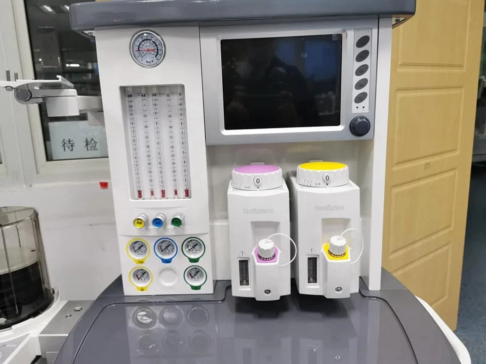 Dm Medical Advanced Portable Anesthesia Machine For Human Hospital Icu Anesthesiology Department
