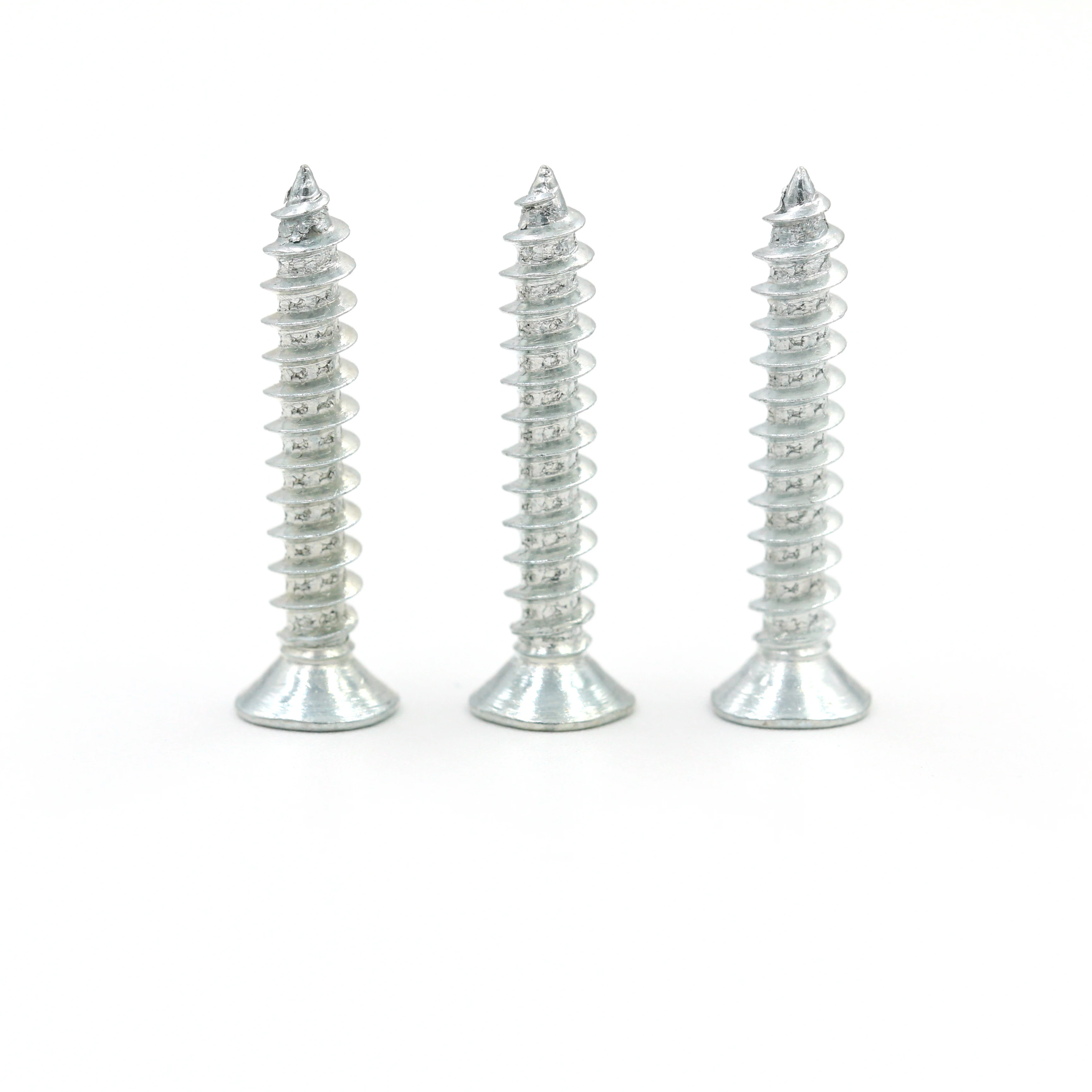 #2 #3 #4 #5 #6 #7 #8 #10 #12 Customized Tip Tailed flat point grub countersunk stainless steel self tapping phillip head screw