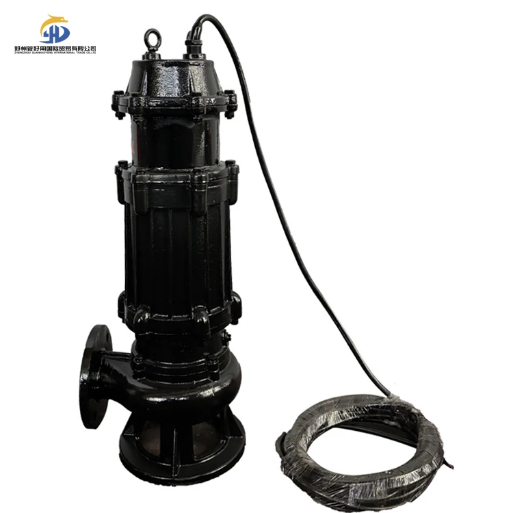 High Pressure Electric Submersible Sewage Pump Slurry Centrifugal Pump Valve