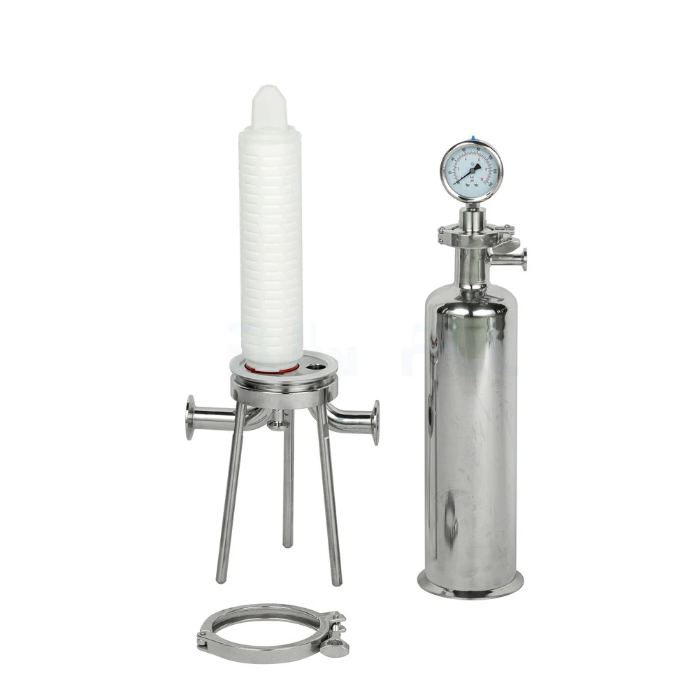 Core Type Filter Stainless Steel Cartridge Filter Housing Filter For Industrial Circulating Water For RO Water Treatment System