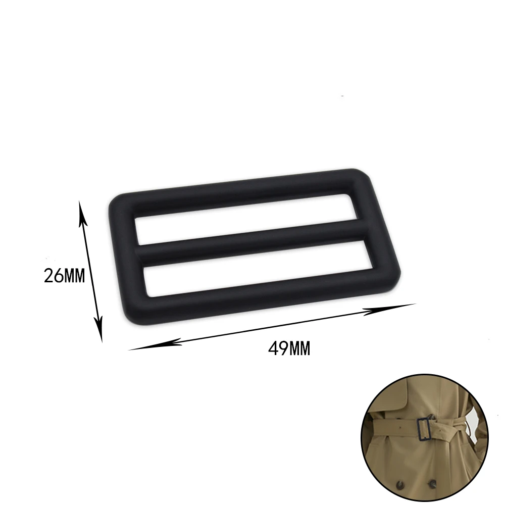 Zhongxin custom Metal Slide Buckle Triglide Strap For Bags
