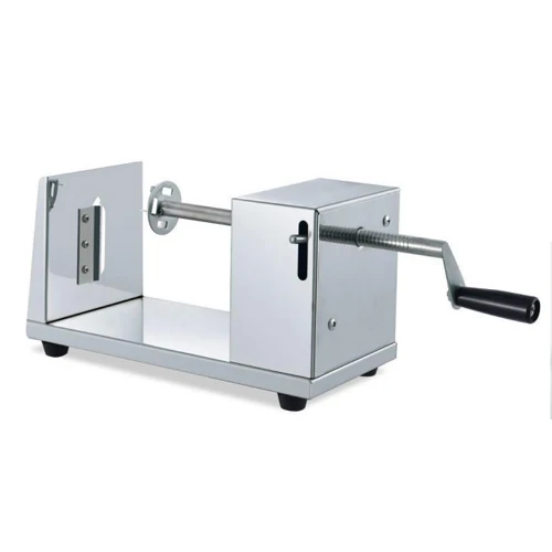 Commercial stainless steel spiral vegetable potato slicer machine / manual chips cutting machine / potato cutter slicer