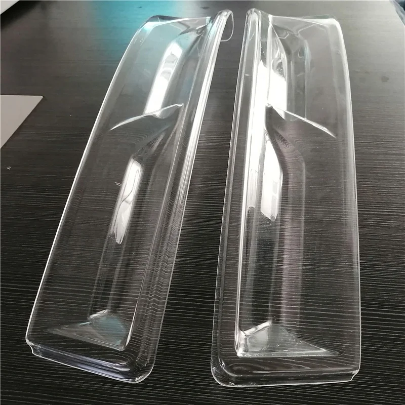 OEM High Quality Acrylic Plastic Car Accessories Automobile Tail Light Covers Lamp Cover Thick Vacuum Forming  Cover