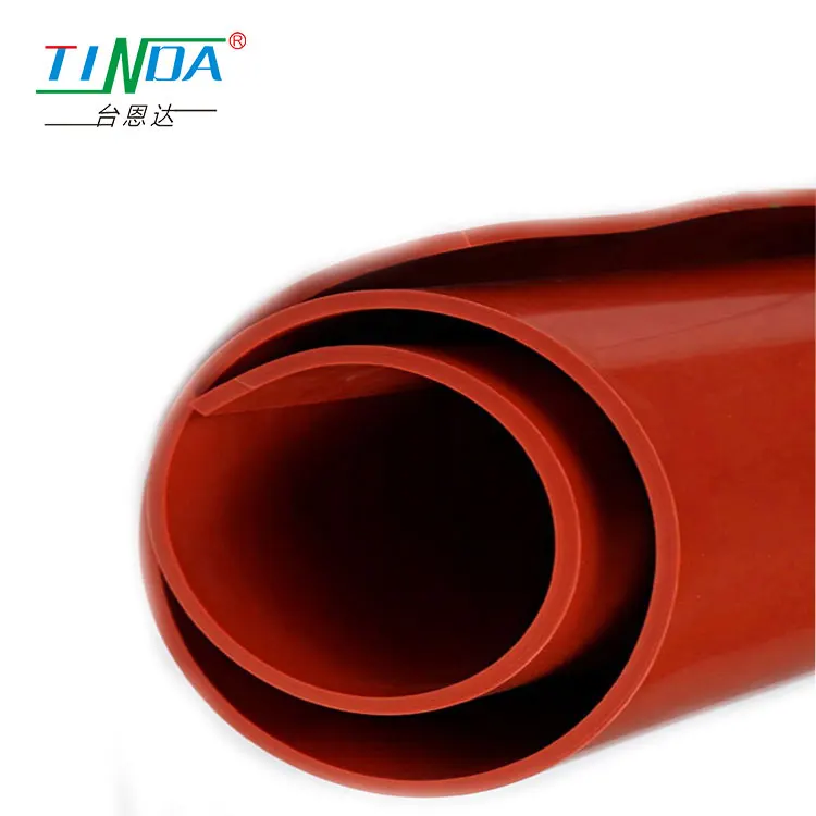 The customer order High elastic natural rubber Flame retardant silicone rubber sheet