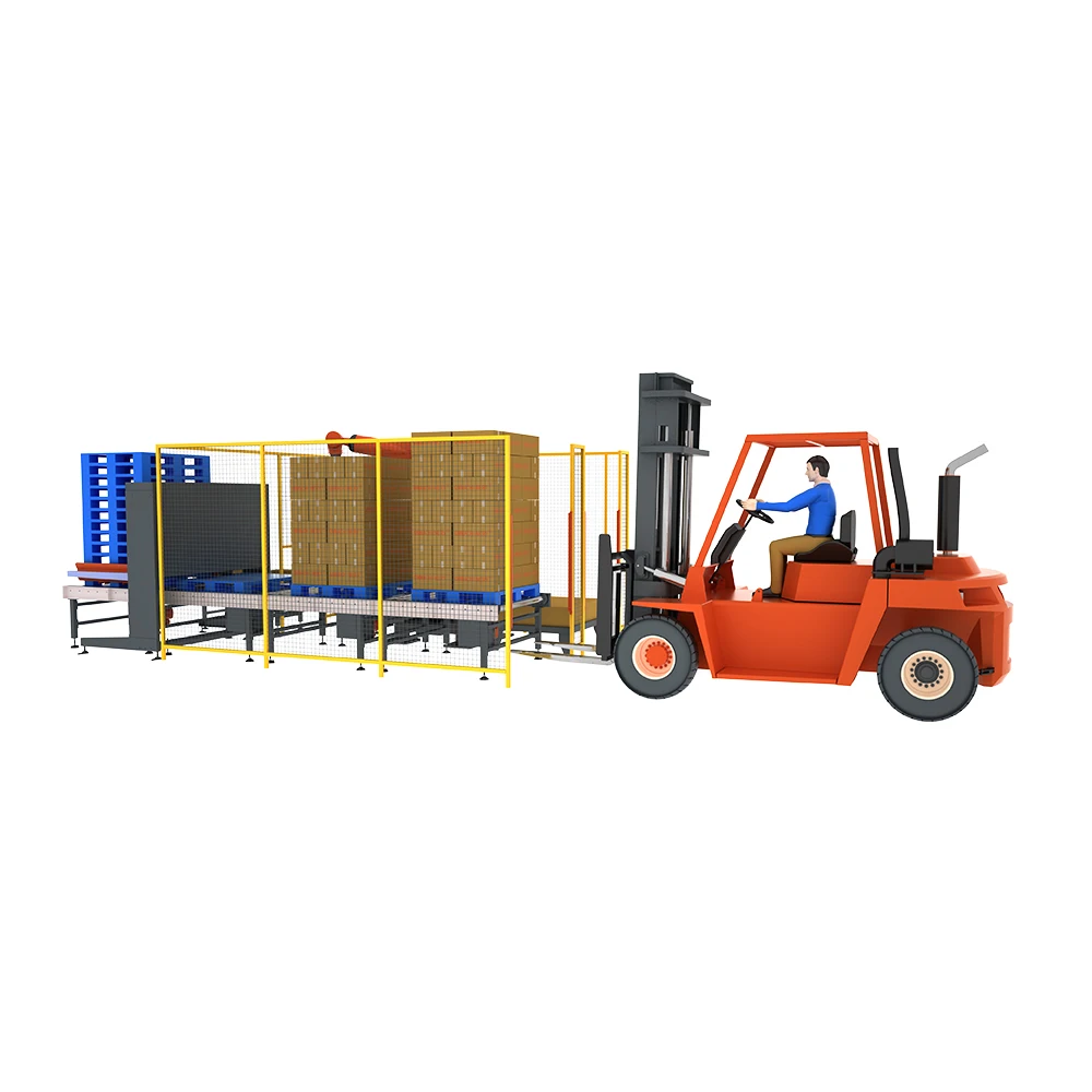 Industrial Pallet Kuka Delta Robot Arm Electric Palletizer Gripper For Bottles