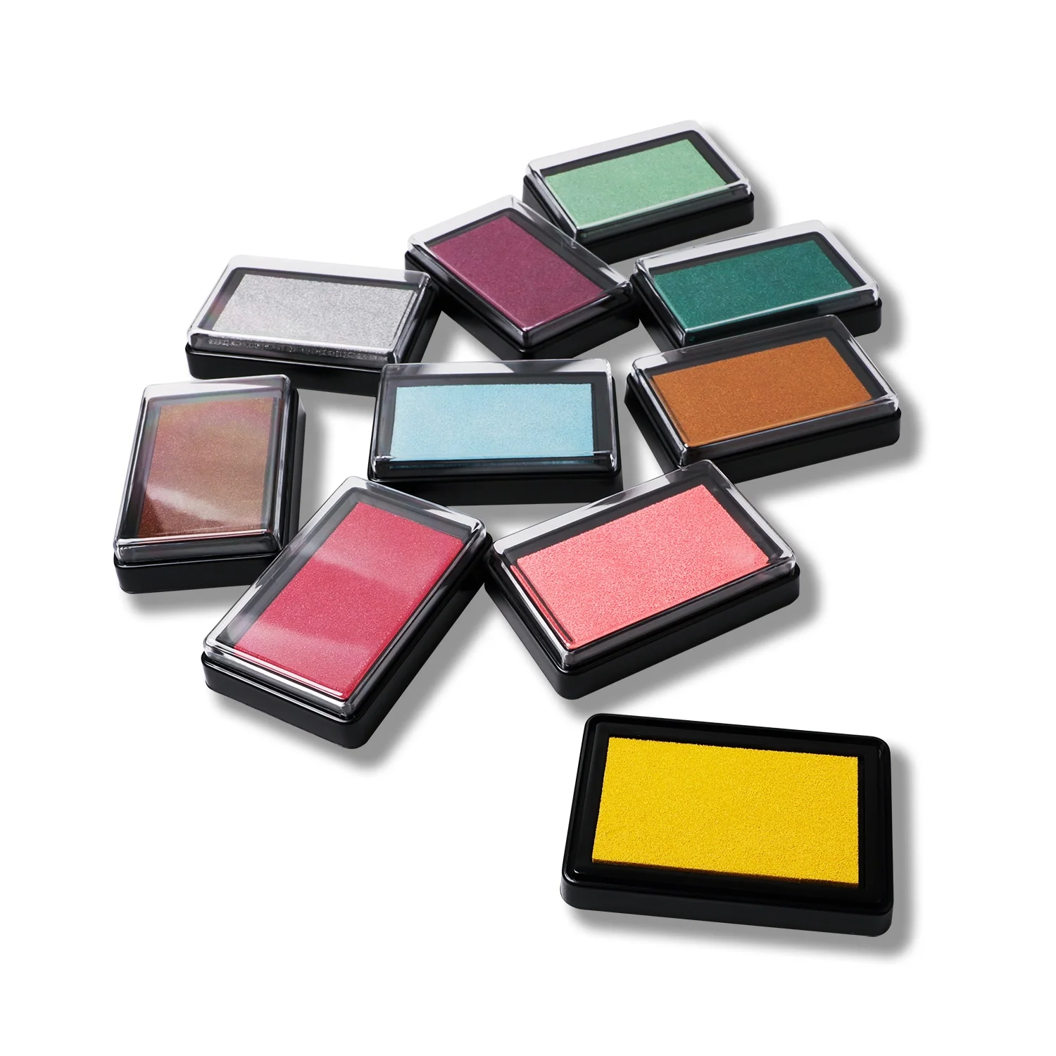 21110 square shapes colorful craft large ink pad printing for kids painting