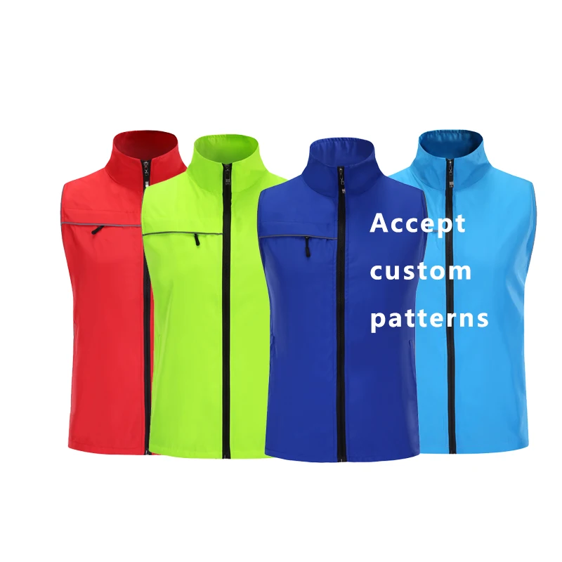 
 Флуоресцентный цветной жилет высокой видимости из 100% полиэстера для рабочего места  
