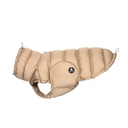 Custom Waterproof Outer Material Fluffy Lining Adjustable Reflective Logo Luxury Lined French Bulldog Jacket Clothes Dog Coats