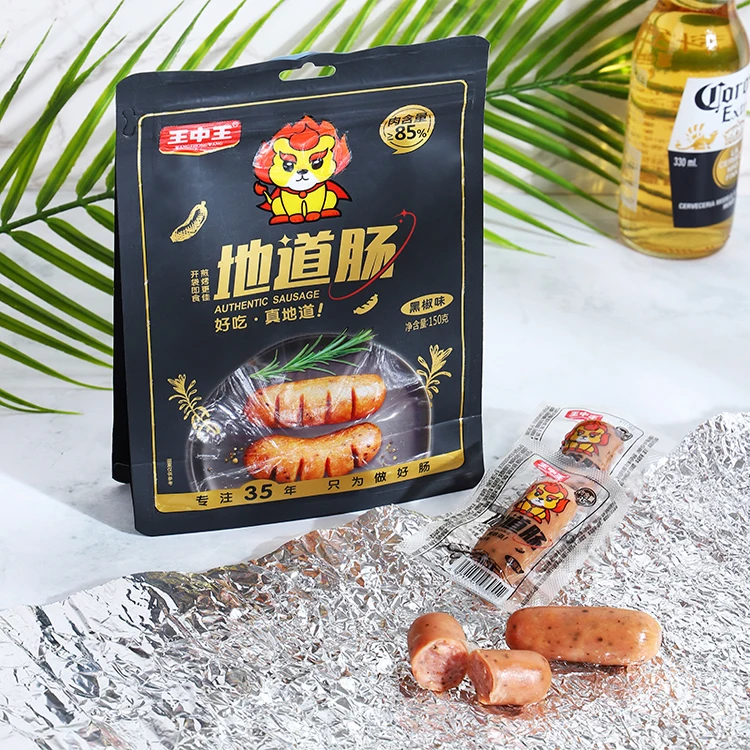 High Quality Snacks food Wholesale meat sausage  Original Flavor Authentic Sausage