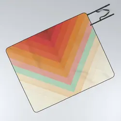 Waterproof sand-proof foldable rectangular beach mat family picnic blanket