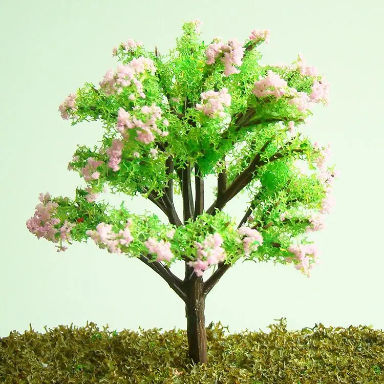 HO N Scale Artificial Miniature Model tree for Architectural Model Making Model Train Layout