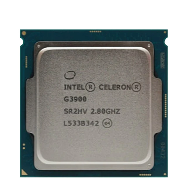 Двухъядерный процессор для Intel Celeron G3900 2 8 ГГц Мб кэш-памяти SR2HV LGA 1151