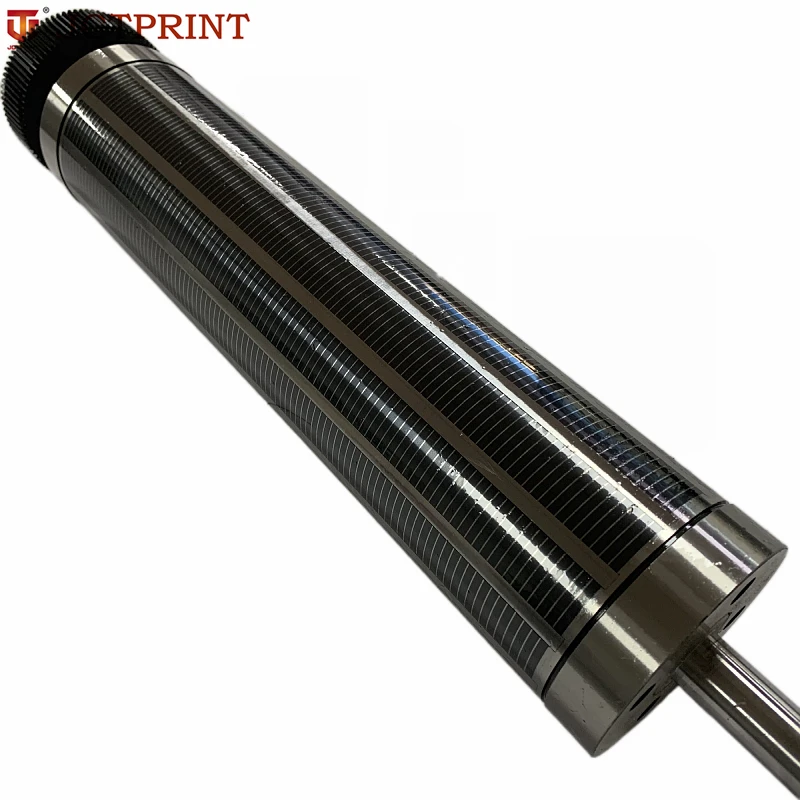 Magnetic cylinder flexo print cylinder for die cut on rotary printing