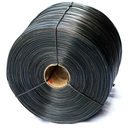 Not to be rust sturdy and durable PVC coated black annealed wire 4 mm wire diameter