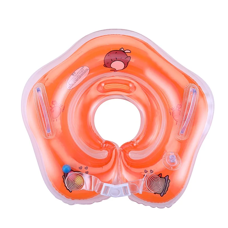 Baby Inflatable Ring Baby Neck Inflatable Wheels for Newborns Bathing Circle Safety Neck Float