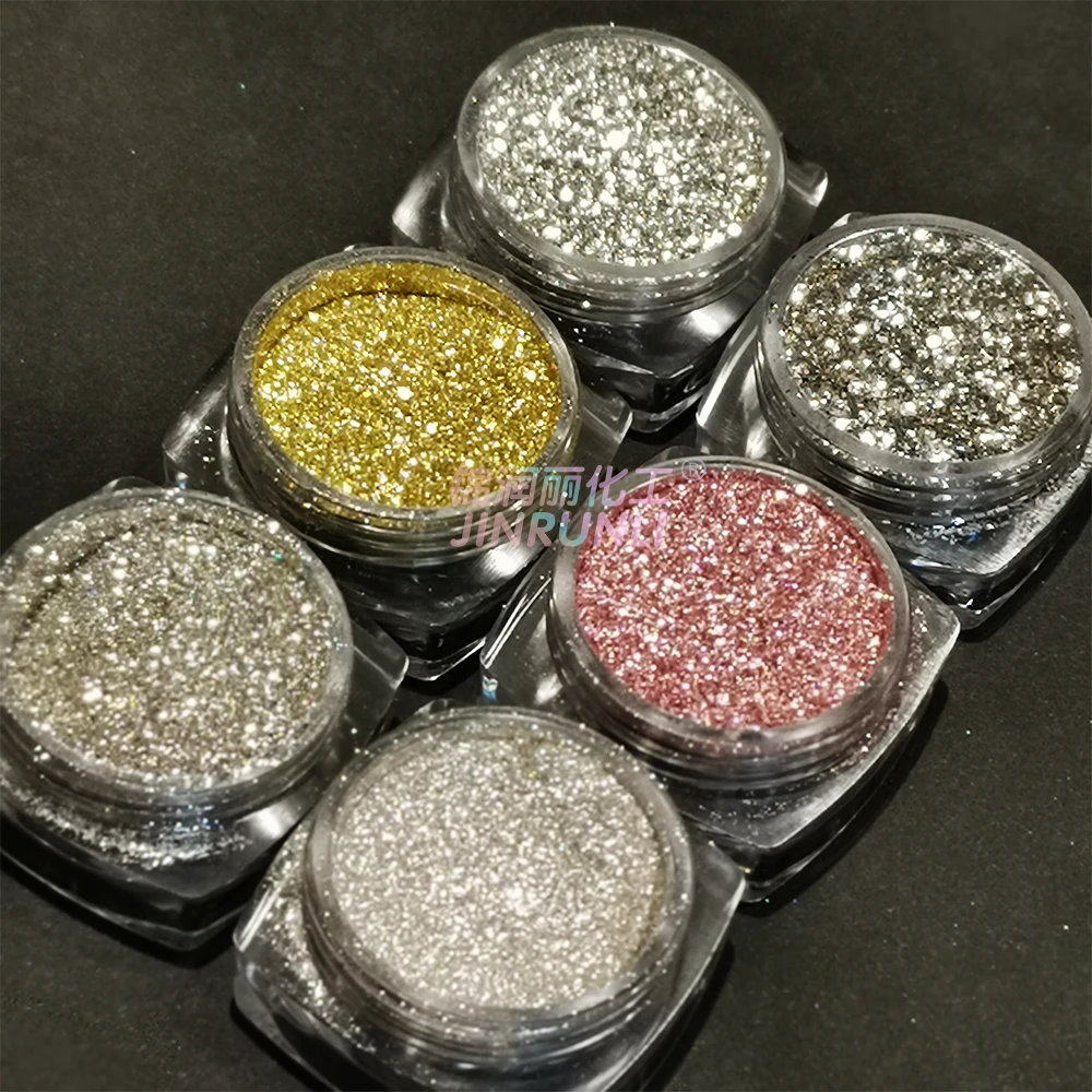 High quality makeup gold pigment  powder eye shadow eye shimmer pigment loose glitter eyeshadow pearl pigments