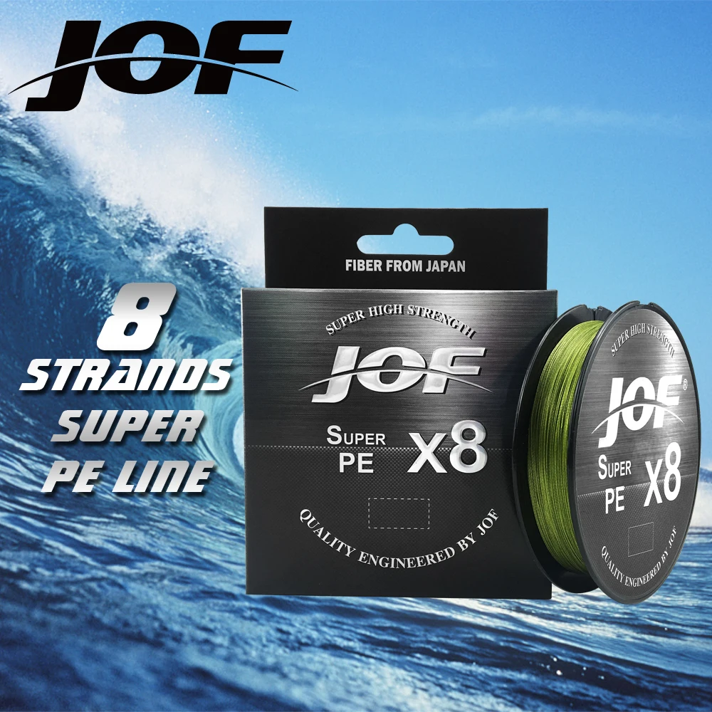  JOF 8 плетеная рыболовная леска из ПЭ 150 м pe