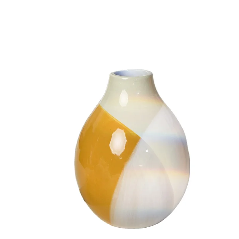 Aspire Hot Sale Artwork Customized Decoration Created Ceramic Flower Vase Modern