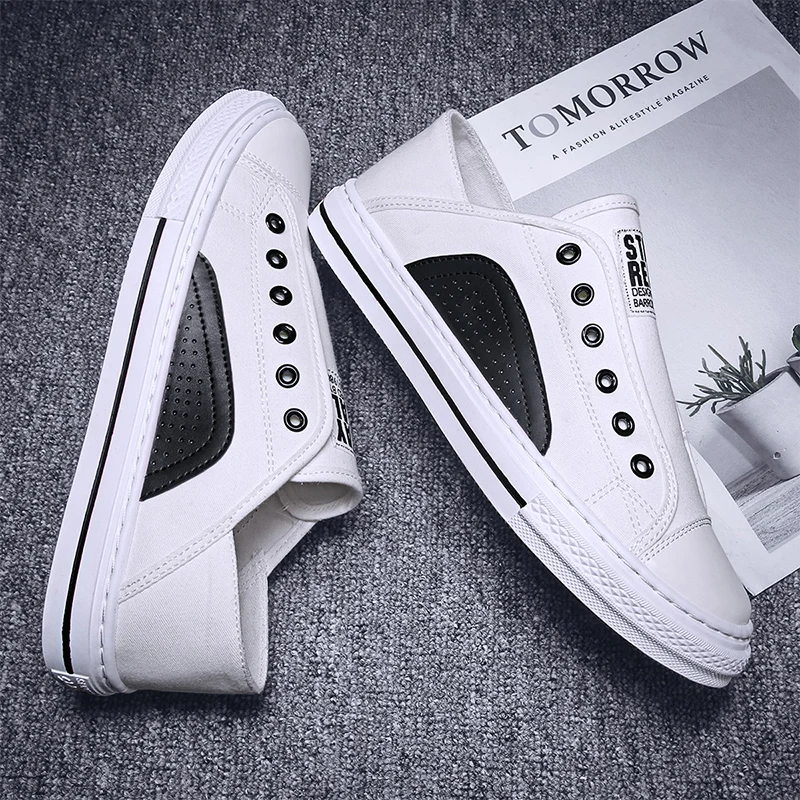 
HN6093 Latest fashion flat cheap wholesale mix colour men brand name canvas shoes running factory 