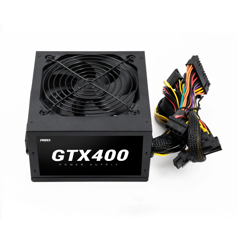 80plus Bronze OEM PSU High Efficiency Computer 24 Pin Desktop Power Supply ATX 400W Power Supply