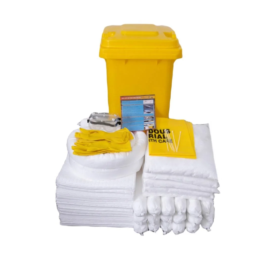 240L Fuels&petrol Spills Emergency Oil Spill Kit Products In Wheeled Bins