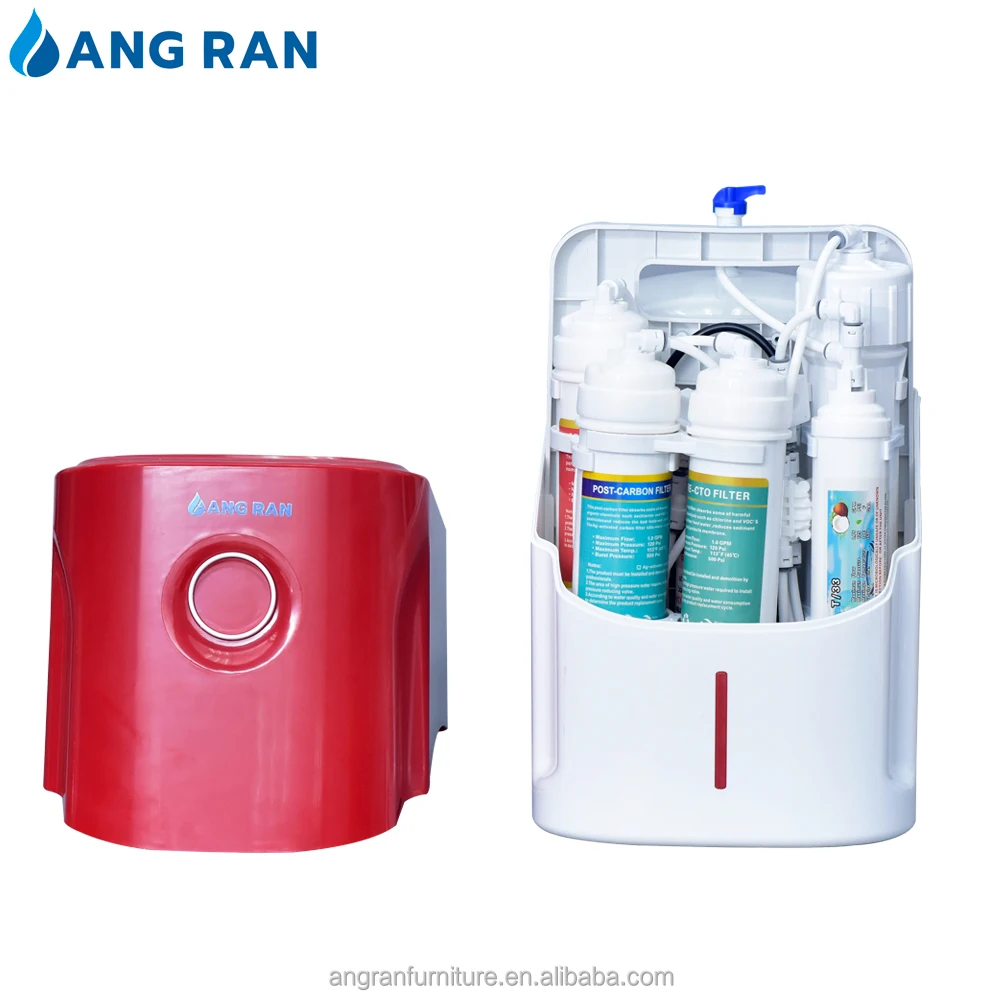 Alkaline Water Purifier 5 Stage Reverse Osmosis Water Dispenser with OEM Kangen Water Machine 13485 5 Stage Ro System Parts 28.8
