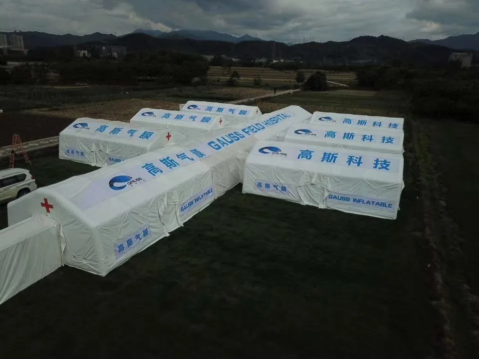 inflatable negative pressure isolation deployable morgue systems room