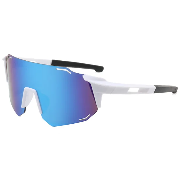 Newest Oversized Mirror Lens Rimless Outdoor Sport Running Windproof Sunglasses Gafas Para Deporte Lunette