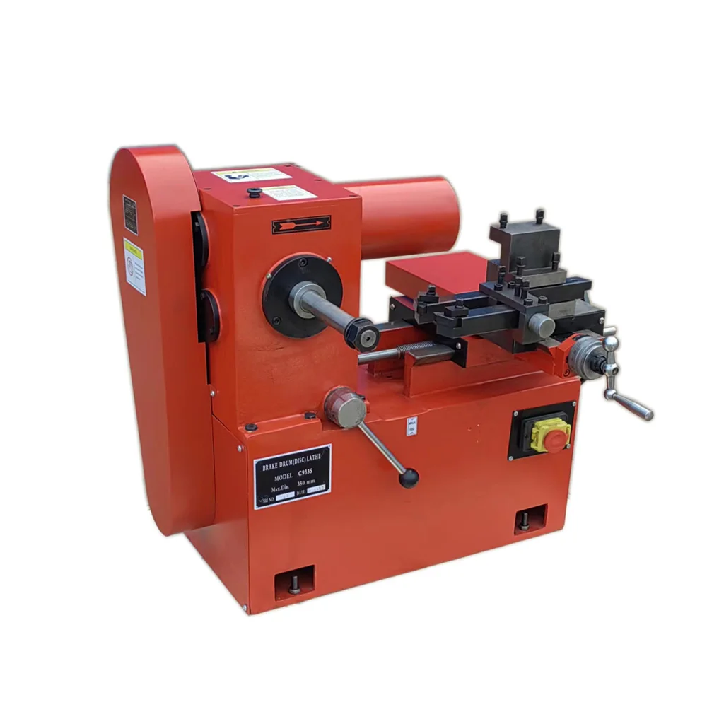 C9335 Brake Lathe Tool Polishing Disc Drum Machine Car Brake Cutting Repair Machine
