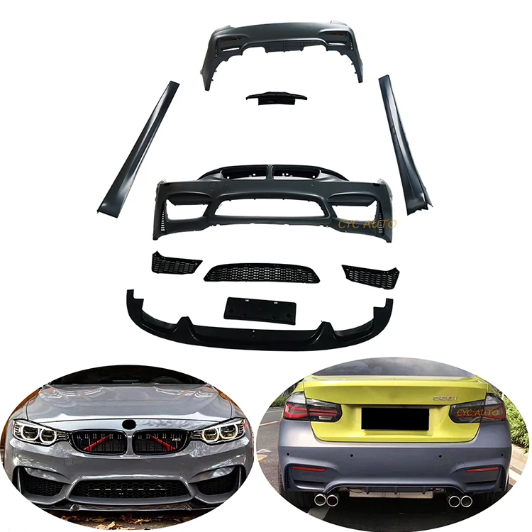 F30 body kit Upgrade to F80 look bodykit M3 M4 style For Bmw 3series F30