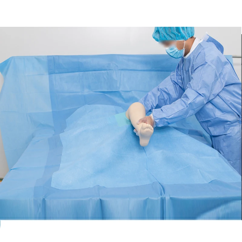 Low Price Extremity Operation Drape Orthopedic Limb Drape Disposable Surgical Drape Orthopedic