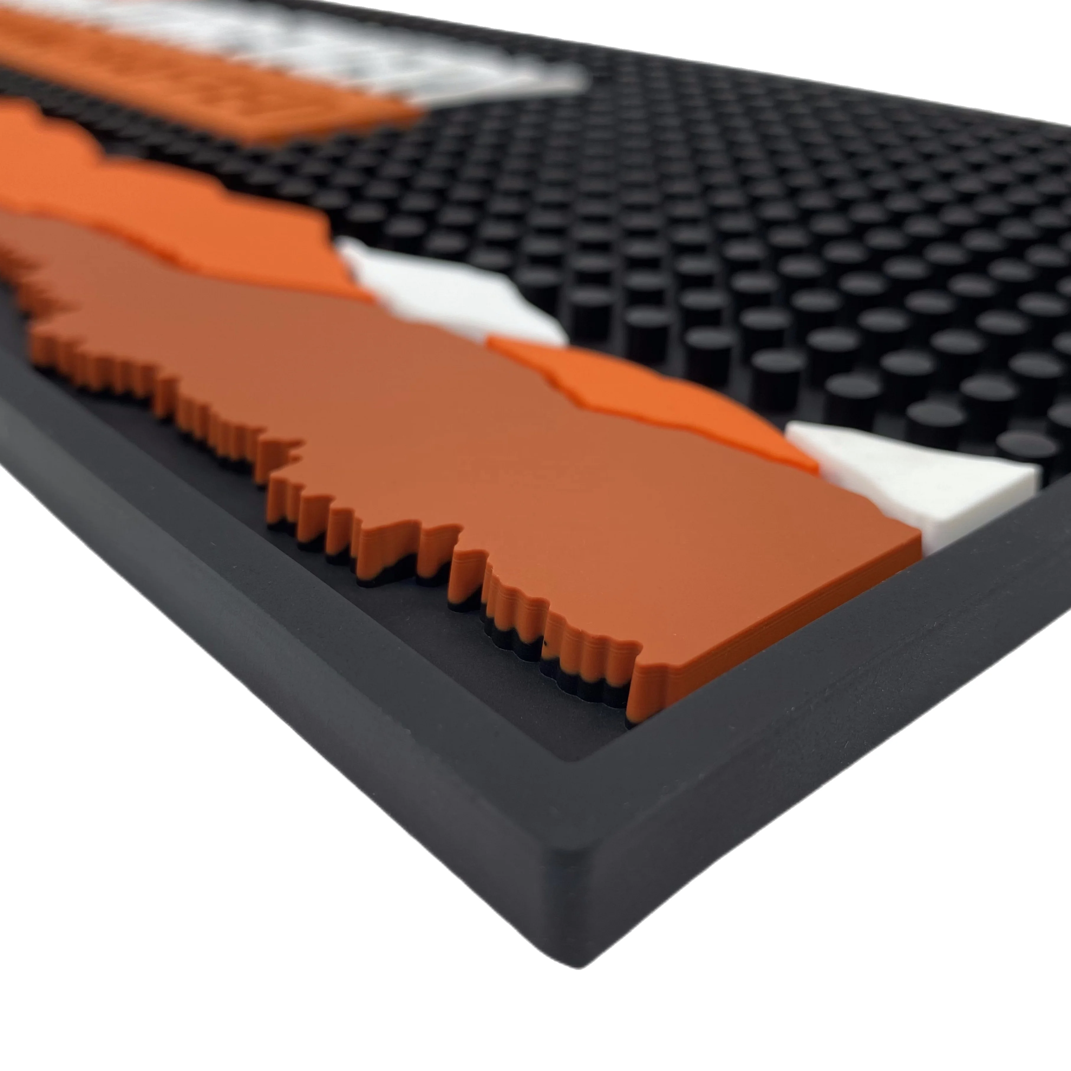 2024 Hot Selling Custom Shaped Pack Rubber Bar Runner Mat Spill Mats Sublimation Printing Bar Mat,Barmat Accessories
