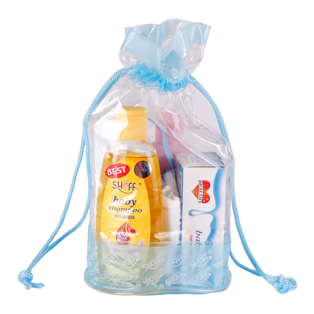 SHOFF aromatic mini bag packing newborn baby gift set baby accessories with baby shampoo.