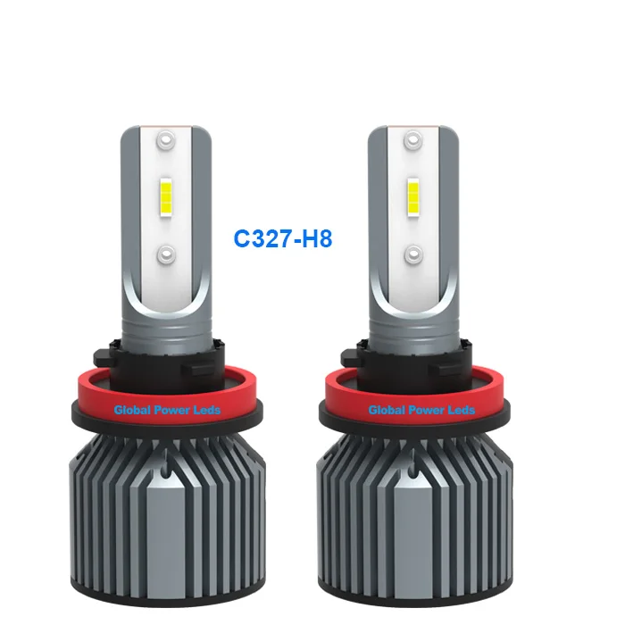 
new h8 led headlight globalpowerleds factory led car fog light competitive price C327 60W h11 led headlight 