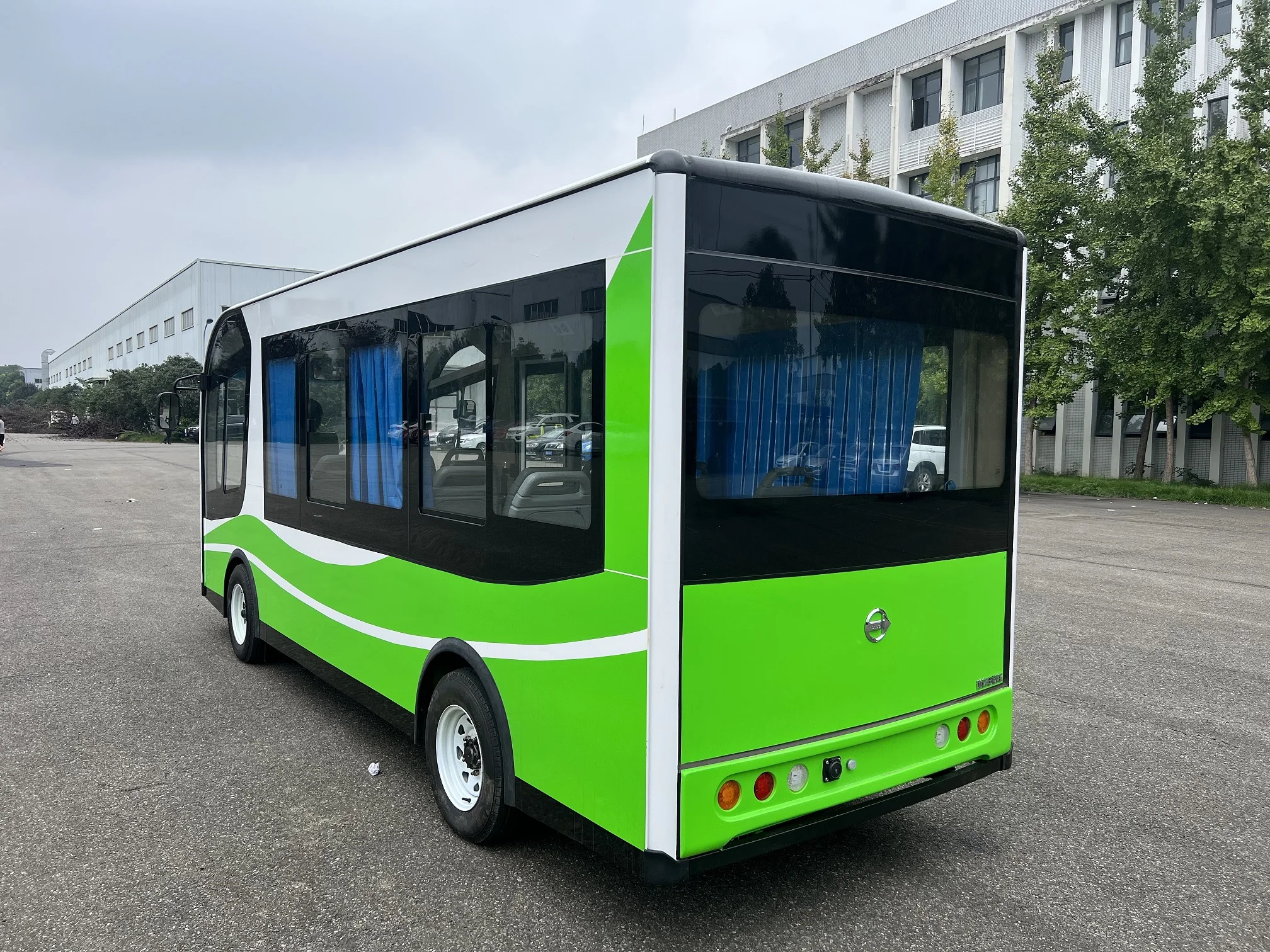 Электрический мини-автобус Sichuan Daoda 17-23 местный городской автобус e-jeepney на короткие расстояния