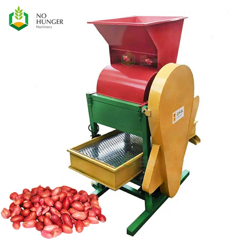 Small Home Use Manual Electric Groundnut Peanut Peeling Sheller Machine