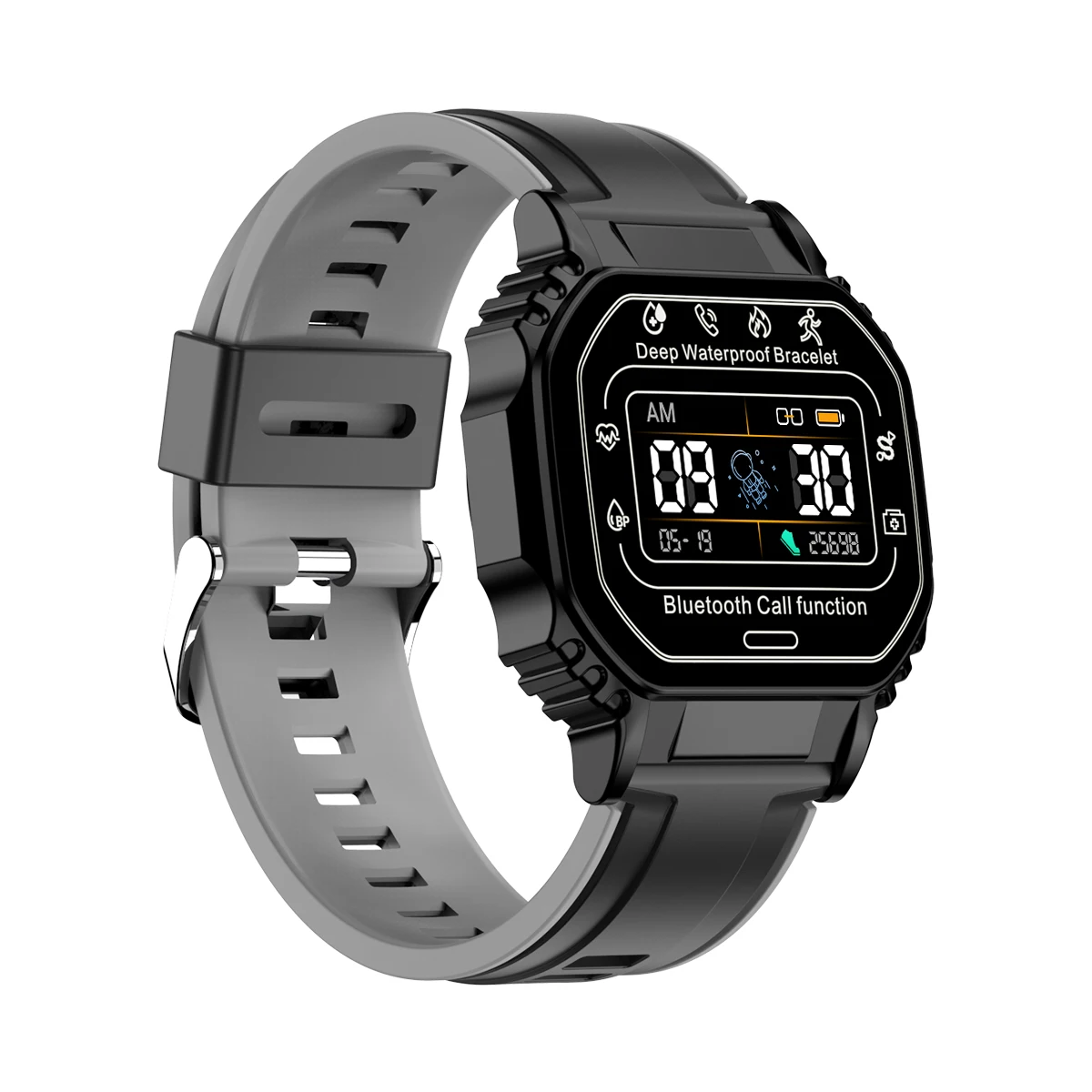 Smart Watch Women Man B2 Heart Rate Monitor Low Power Smart Mobile Phone Bracelet Music   Fitness Sport Smartwatch