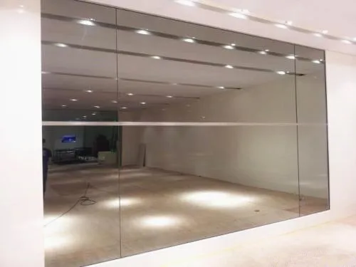 Two way mirror one way Privacy Half Mirror  mirror for building glass decorate