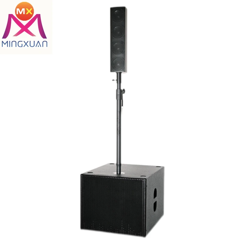 audio system Sound Column Full Range Speaker 15inch Active subwoofer Professional