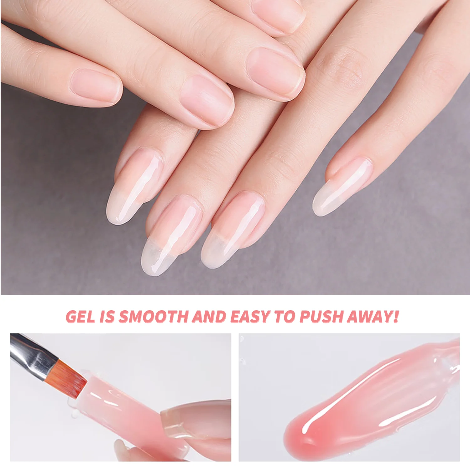 SCI 1kg 5kg private label jelly clear pink liquid cat eye galaxy disco build uv gel in a bottle for nails