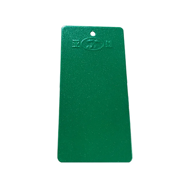 Epoxy High-quality Silk Texture Green Effect Metallic Powder Coating Paint