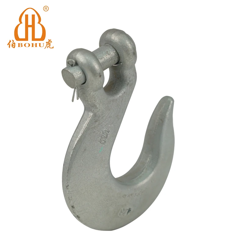 BOHU Claw hook clevis hook slip alloy steel G43 G70 clevis slip hook